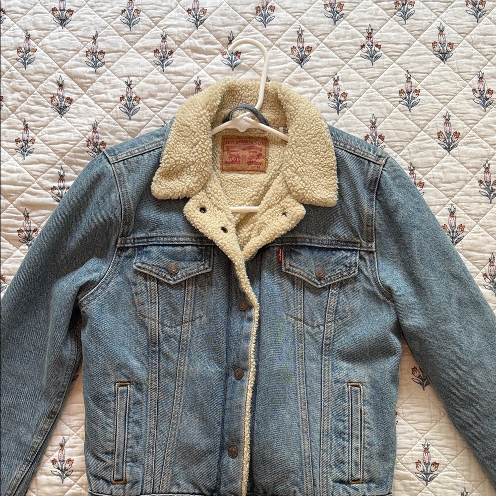 Levi's Denim Sherpa-Lined Jacket